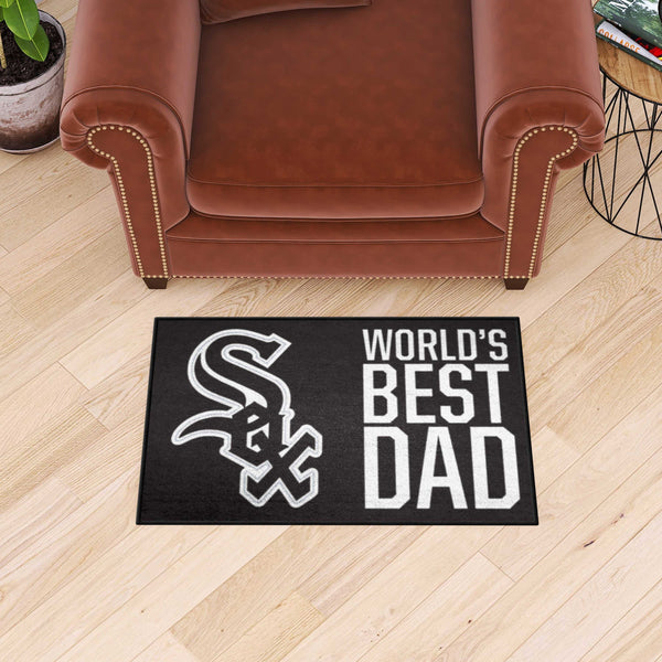 MLB - Chicago White Sox Starter Mat - World's Best Dad