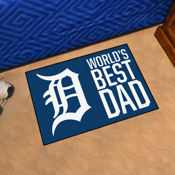 MLB - Detroit Tigers Starter Mat - World's Best Dad