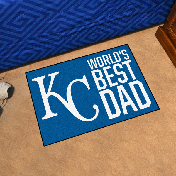 MLB - Kansas City Royals Starter Mat - World's Best Dad