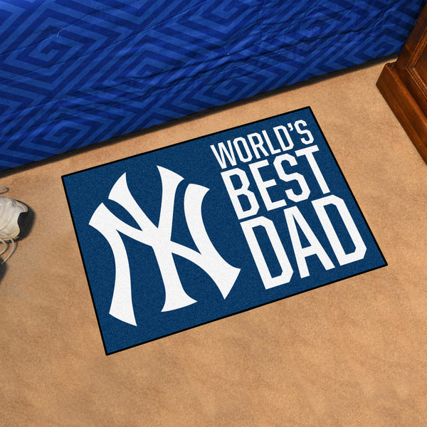 MLB - New York Yankees Starter Mat - World's Best Dad