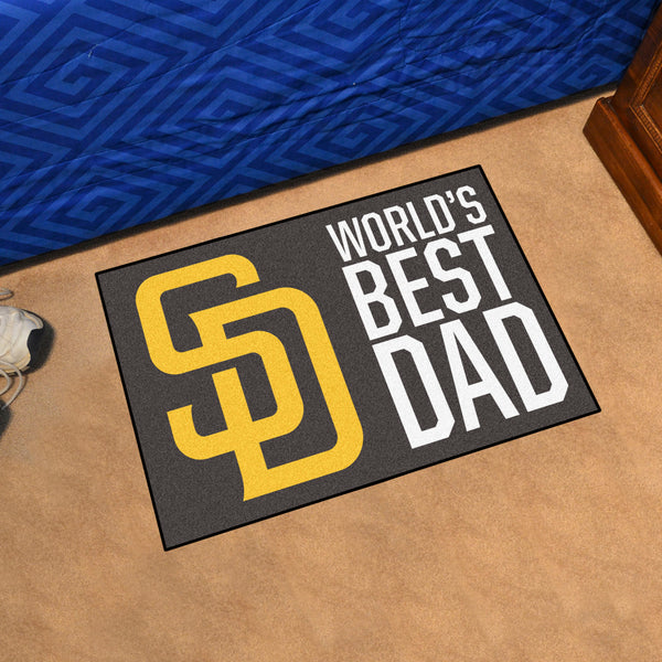 MLB - San Diego Padres Starter Mat - World's Best Dad