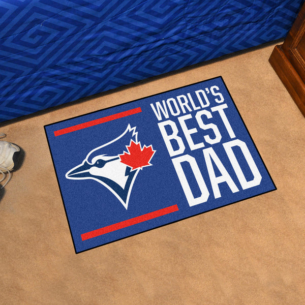 MLB - Toronto Blue Jays Starter Mat - World's Best Dad