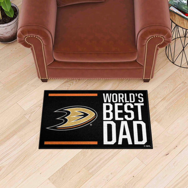 NHL - Anaheim Ducks Starter Mat - World's Best Dad