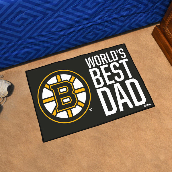 NHL - Boston Bruins Starter Mat - World's Best Dad