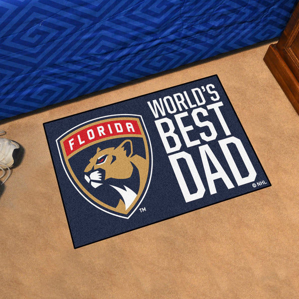 NHL - Florida Panthers Starter Mat - World's Best Dad