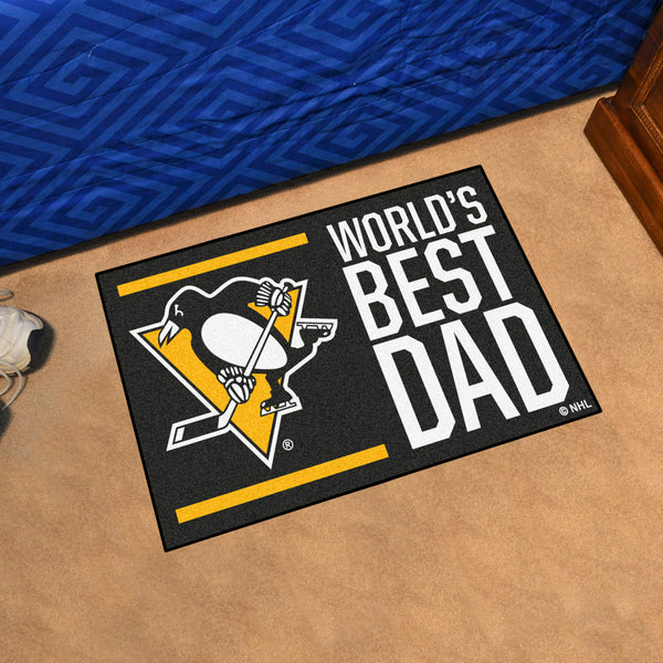 NHL - Pittsburgh Penguins Starter Mat - World's Best Dad