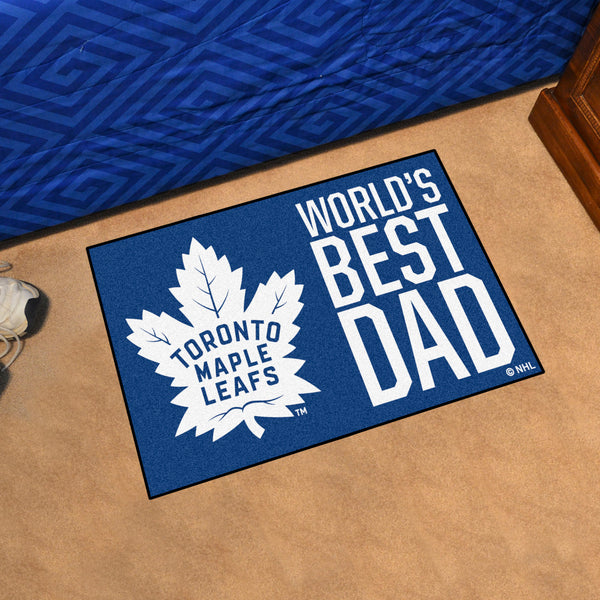 NHL - Toronto Maple Leafs Starter Mat - World's Best Dad