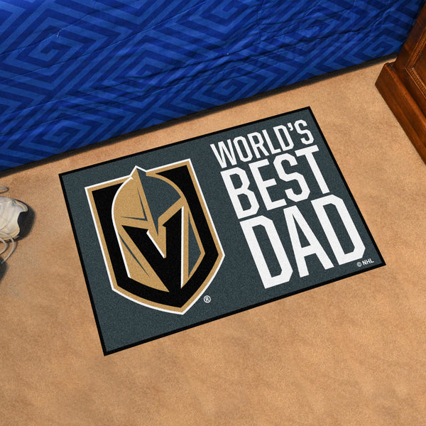 NHL - Vegas Golden Knights Starter Mat - World's Best Dad