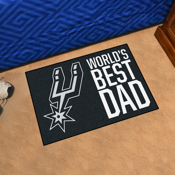 NBA - San Antonio Spurs Starter Mat - World's Best Dad