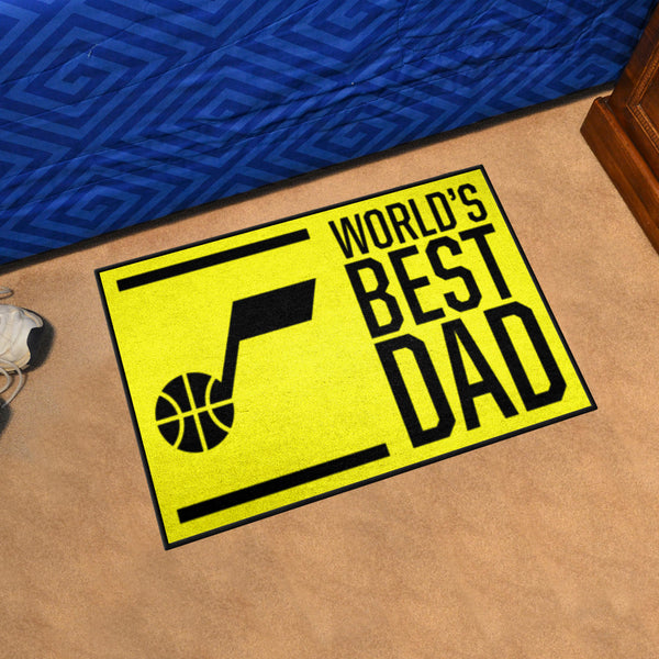 '-World's Best Dad Starter Mat-True Sports Fan