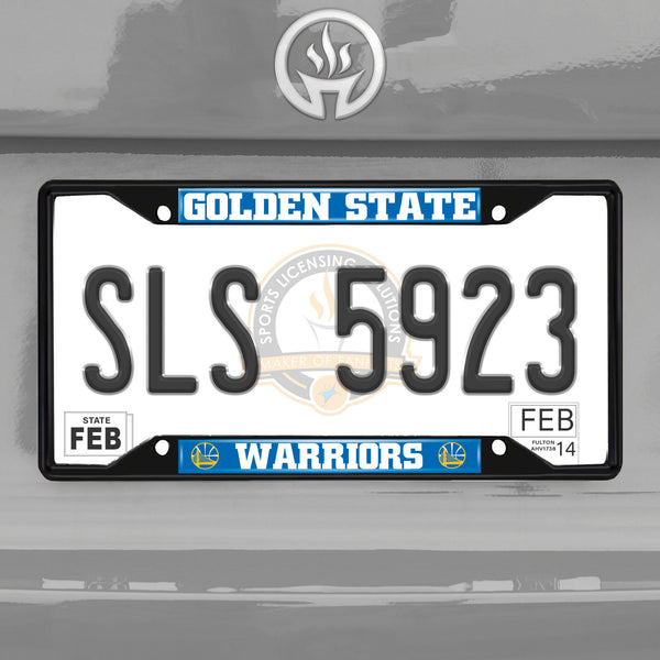 '-License Plate Frame - Black-True Sports Fan