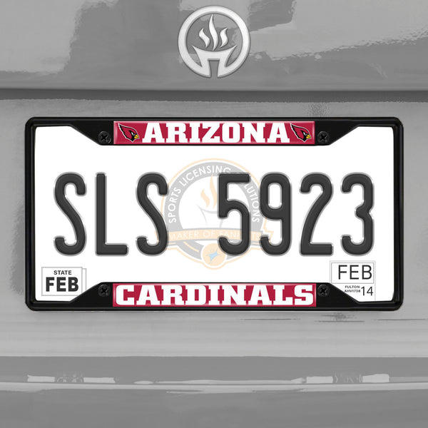 '-License Plate Frame - Black-True Sports Fan