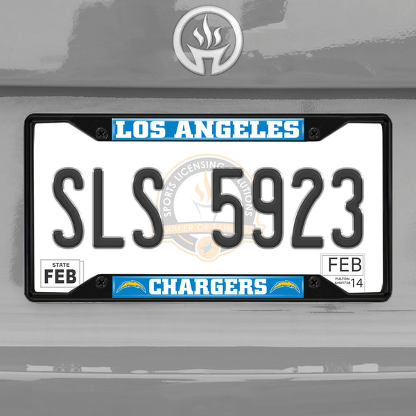 '-License Plate Frame - Black-True Sports Fan