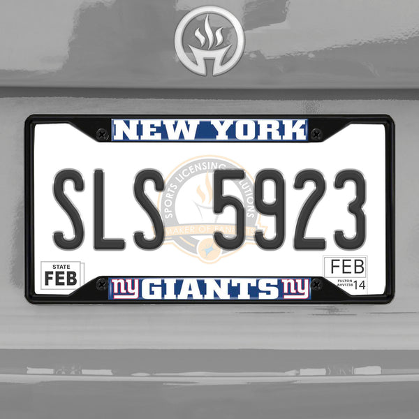 '-License Plate Frame - Black-True Sports Fan