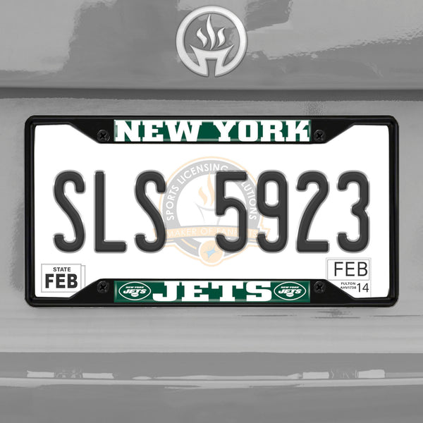 '-License Plate Frame - Black-True Sports Fan