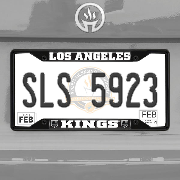 '-License Plate Frame - Black-True Sports Fan