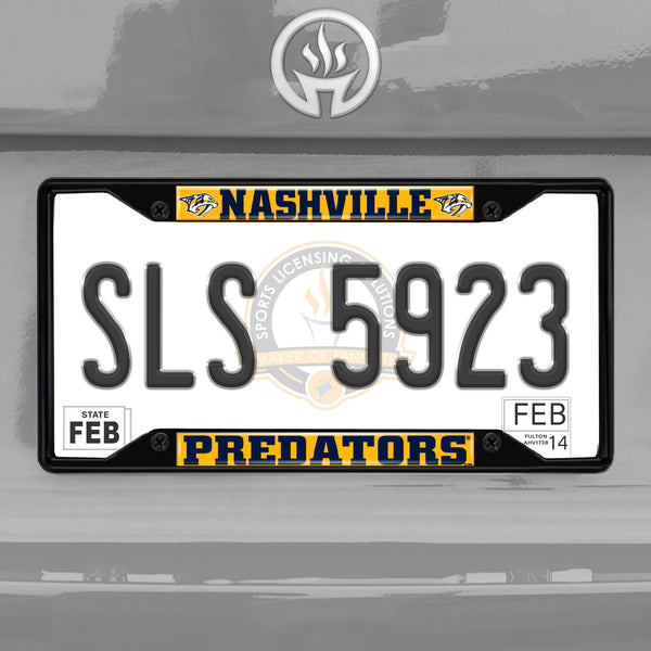 '-License Plate Frame - Black-True Sports Fan