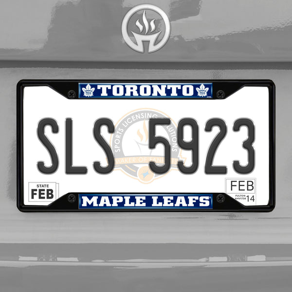 '-License Plate Frame - Black-True Sports Fan