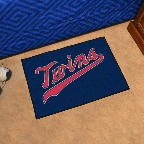 MLB - Minnesota Twins Starter Mat with Twins Logo