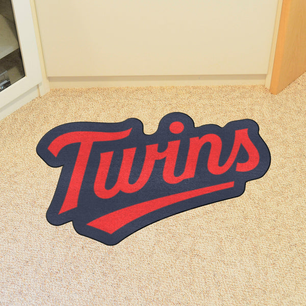 MLB - Minnesota Twins Mascot Mat with Twins Logo