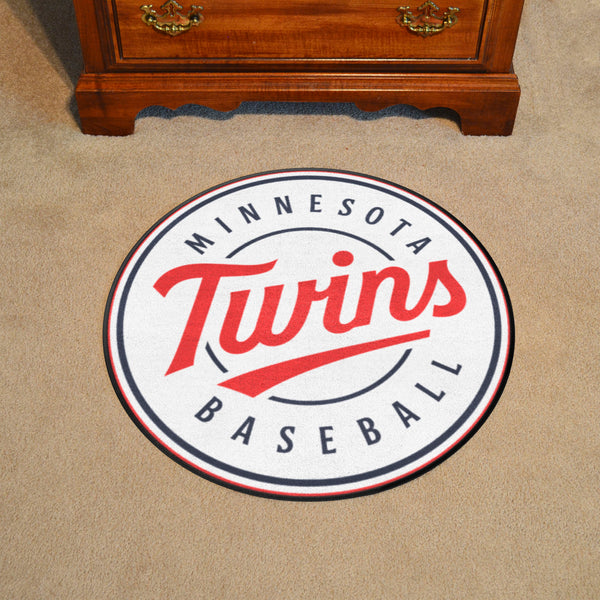 MLB - Minnesota Twins Roundel Mat with Twins Logo