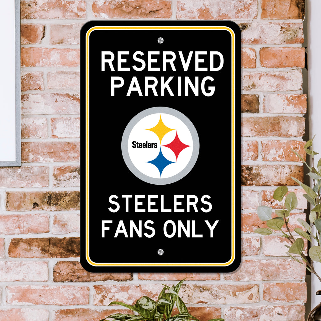 NFL - San Francisco 49ers Team Color Reserved Parking Sign Décor 18in. X  11.5in. Lightweight : : Sporting Goods