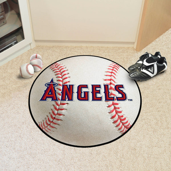 MLB - Los Angeles Angels Baseball Mat with Angels Logo