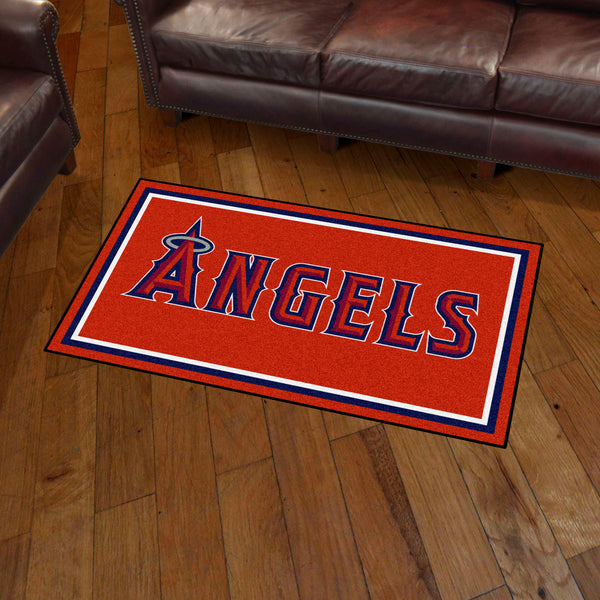 MLB - Los Angeles Angels 3x5 Rug with Angels Logo