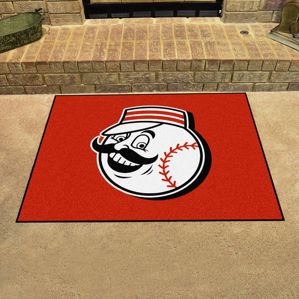 MLB - Cincinnati Reds All-Star Mat with Symbol Logo