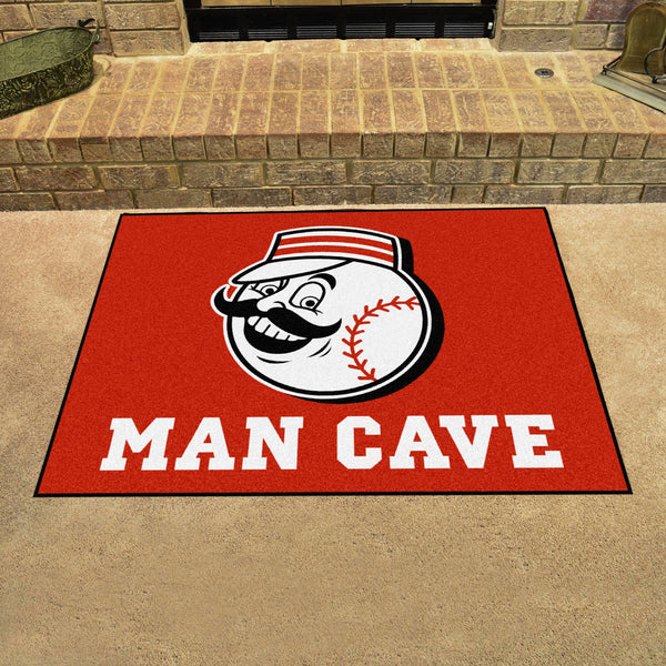 MLB - Cincinnati Reds Man Cave All-Star with Symbol Logo