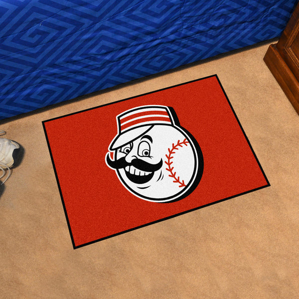 MLB - Cincinnati Reds Starter Mat with Symbol Logo