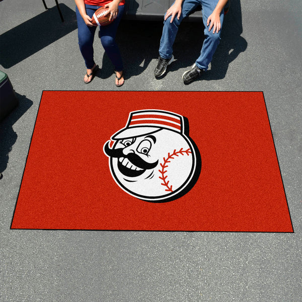 MLB - Cincinnati Reds Ulti-Mat with Symbol Logo