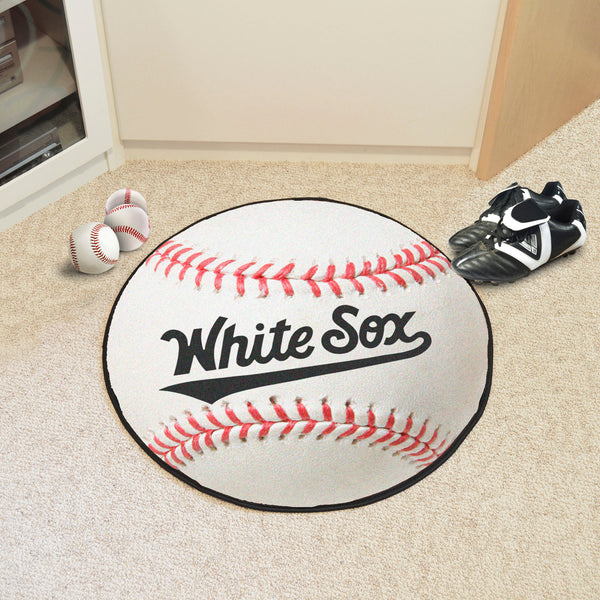 MLB - Chicago White Sox Baseball Mat with Name Logo