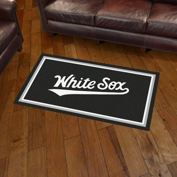MLB - Chicago White Sox 3x5 Rug with Name Logo