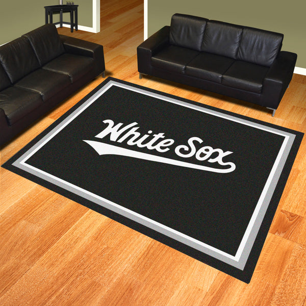 MLB - Chicago White Sox 8x10 Rug with Name Logo