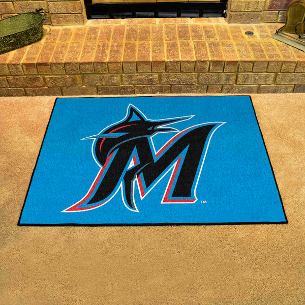 MLB - Miami Marlins All-Star Mat with M Logo