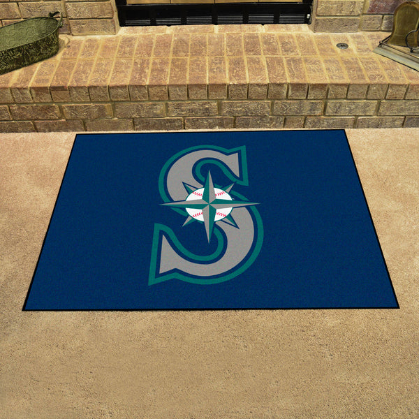 MLB - Seattle Mariners All-Star Mat with S Logo