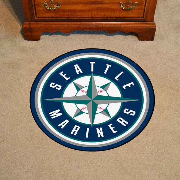 MLB - Seattle Mariners Roundel Mat with Symbol Logo