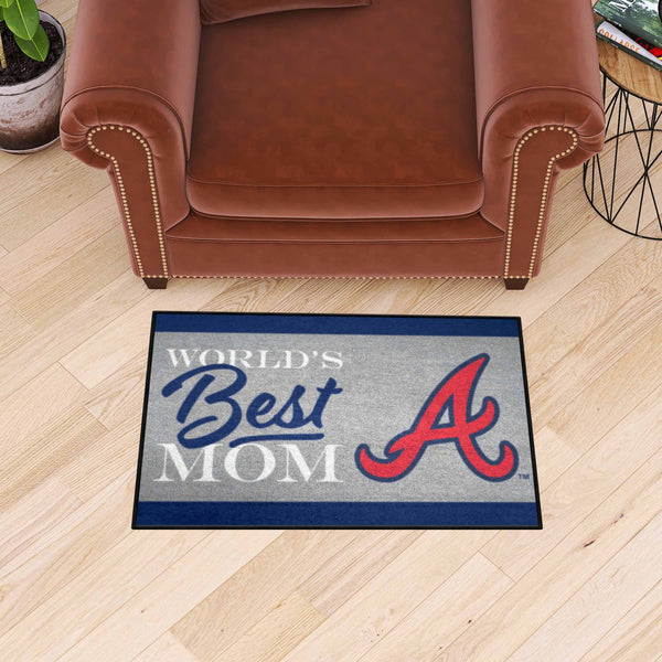 MLB - Atlanta Braves Starter Mat - World's Best Mom