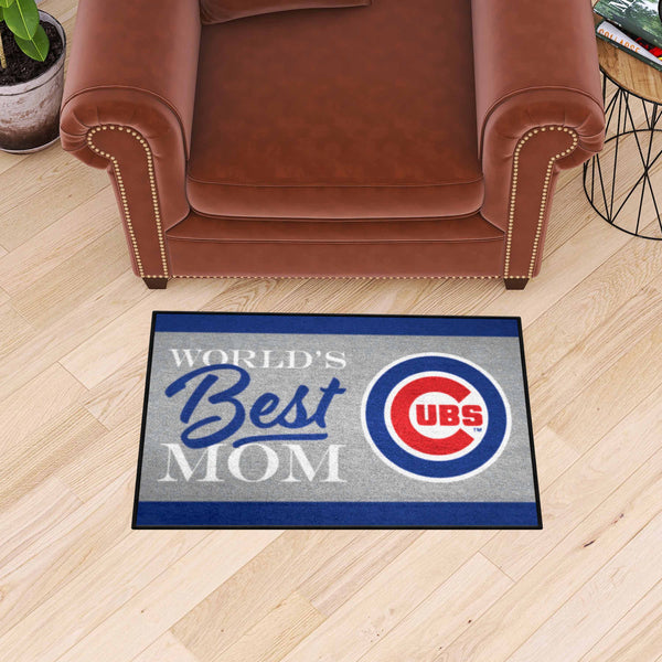 MLB - Chicago Cubs Starter Mat - World's Best Mom