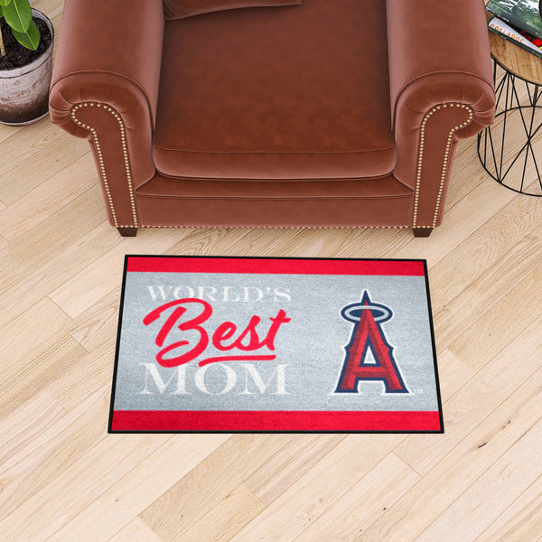 MLB - Los Angeles Angels Starter Mat - World's Best Mom