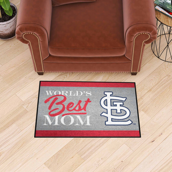 MLB - St. Louis Cardinals Starter Mat - World's Best Mom