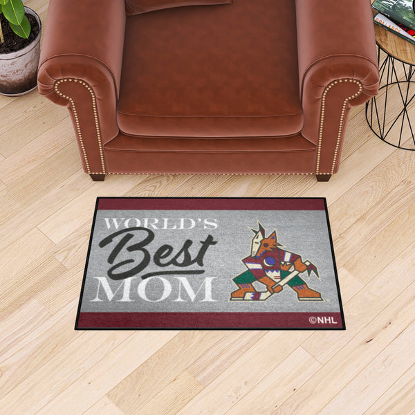 '-Starter Mat - World's Best Mom-True Sports Fan
