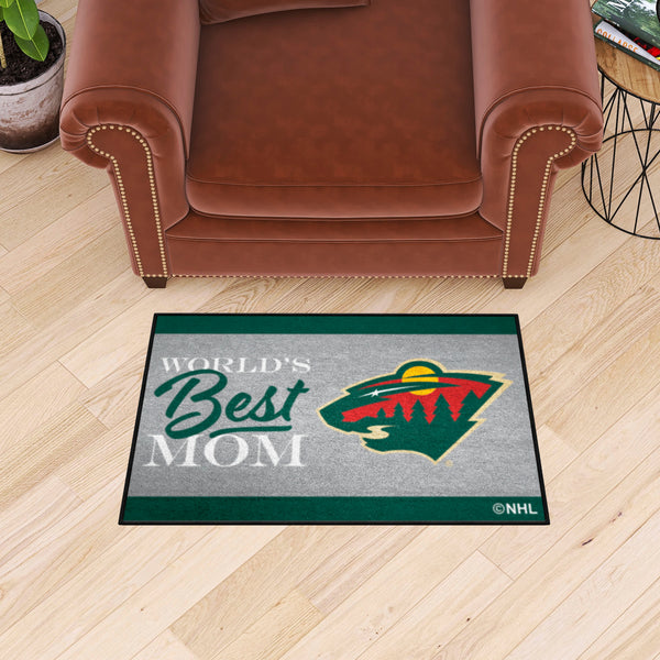 '-Starter Mat - World's Best Mom-True Sports Fan