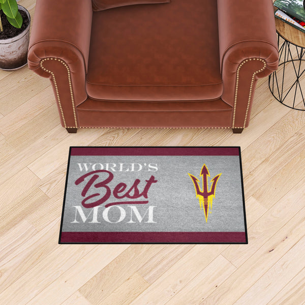'-Starter Mat - World's Best Mom-True Sports Fan