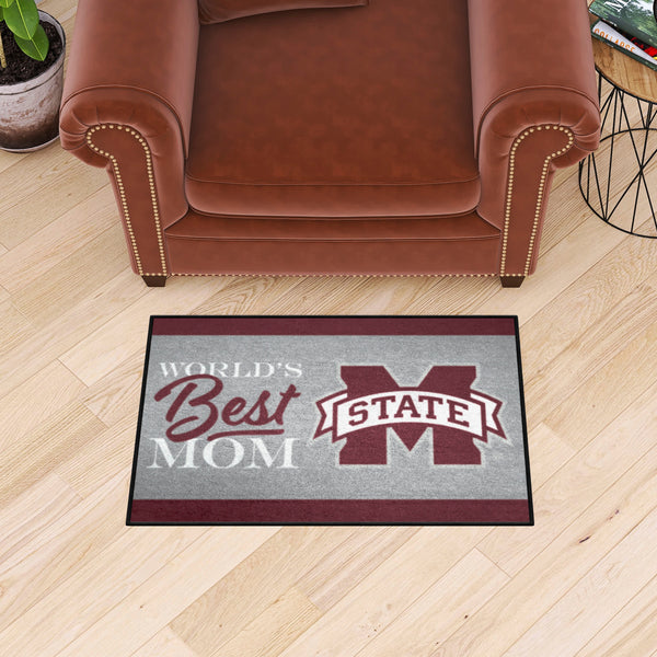 '-Starter Mat - World's Best Mom-True Sports Fan