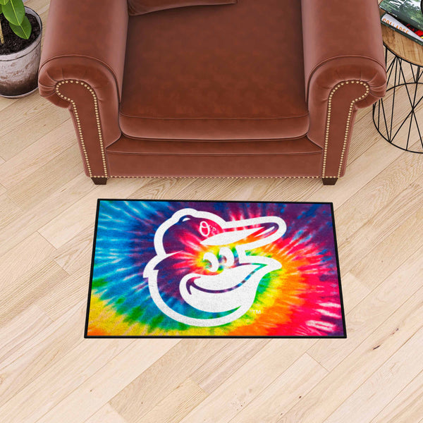 MLB - Baltimore Orioles Starter Mat - Tie Dye