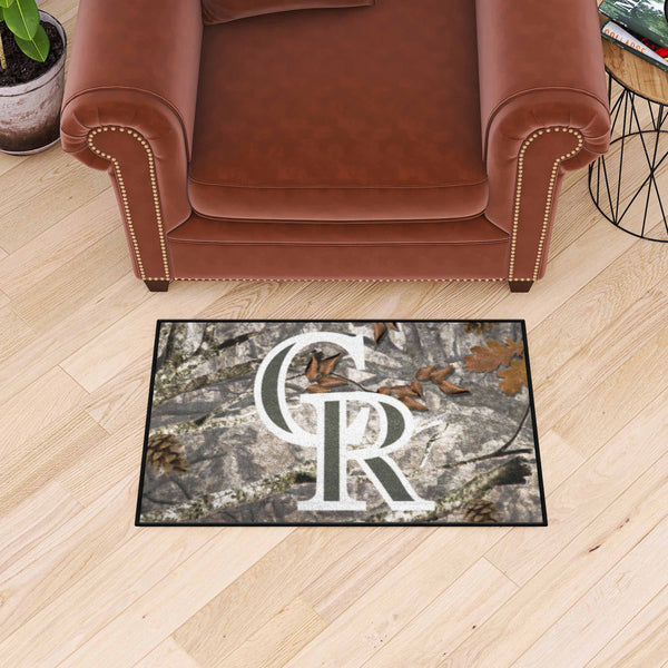 MLB - Colorado Rockies Starter Mat - Camo