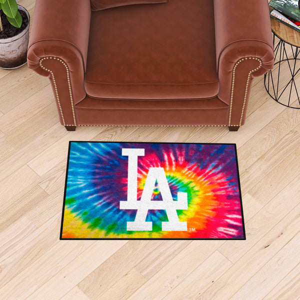 MLB - Los Angeles Dodgers Starter Mat - Tie Dye