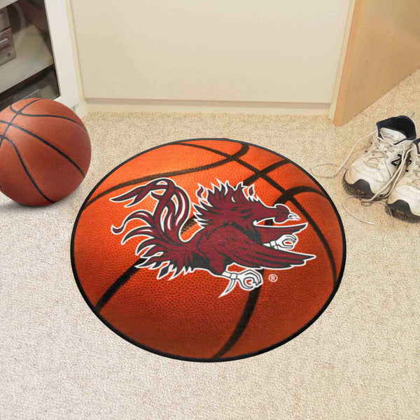University of South Carolina Basketball Mat with Gamecocks Logo